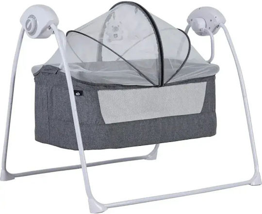 SteweHome Grey Crib