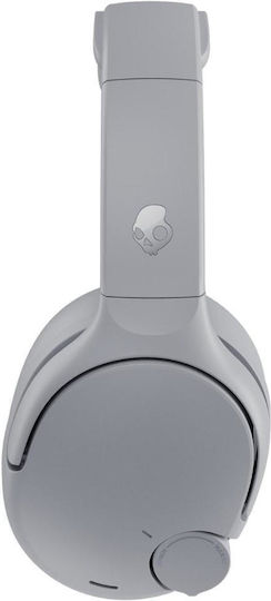 Skullcandy Crusher 720 Kabellose / Verkabelte On Ear Kopfhörer mit 65 Stunden Wiedergabezeit Grau