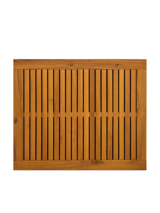 vidaXL Outdoor Storage Box Rattan 185 L Black