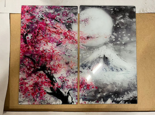 Decorative Glass Sticker 2 Pieces Wenko