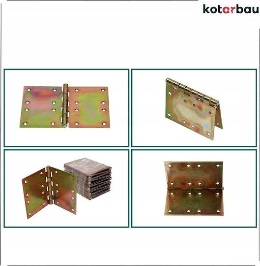 Μεντεσες Κατασκευης Kotarbau Ισιος Στηριγμα 100x150 Mm Επιπεδος