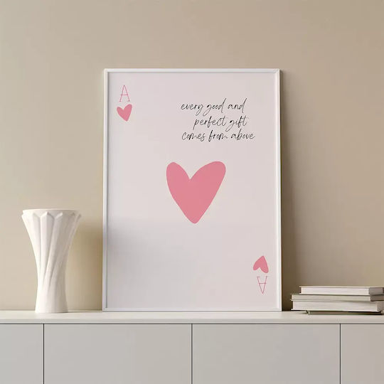 Quote Poster Every Good Perfect Gift Pq258 30cm X 40cm Black Wooden Frame