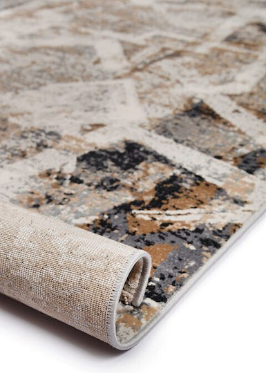 Biokarpet Fanci If36a Бял D Сив-160x230