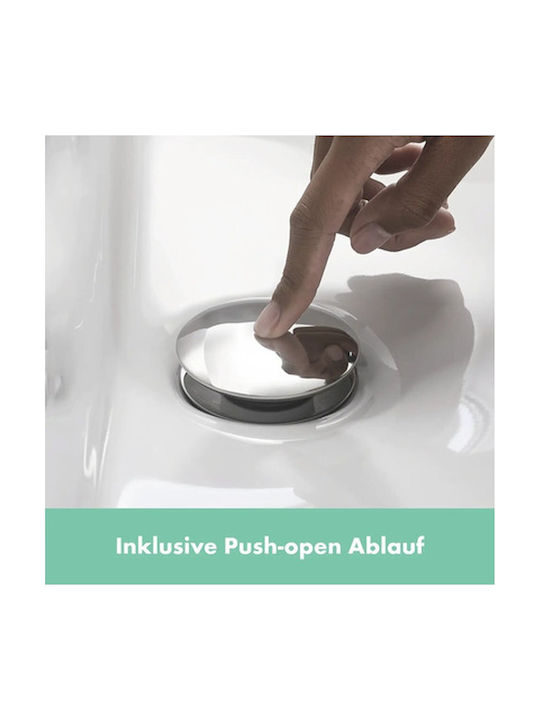 Hansgrohe Waterforms Baterie amestecare pentru chiuvetă înaltă argintie