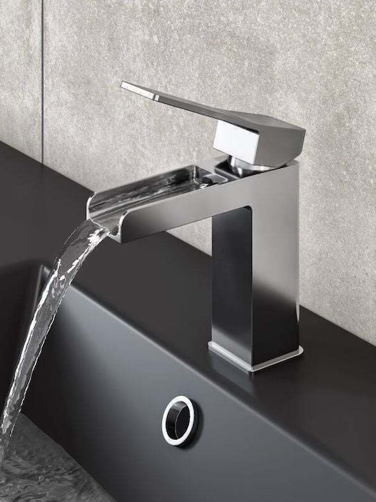Sensea Studio Cascade Baterie de chiuvetă amestecare cascadă argintie