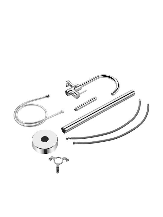 Sensea Loa Baterie amestecare pentru cadă Set complet Neagră