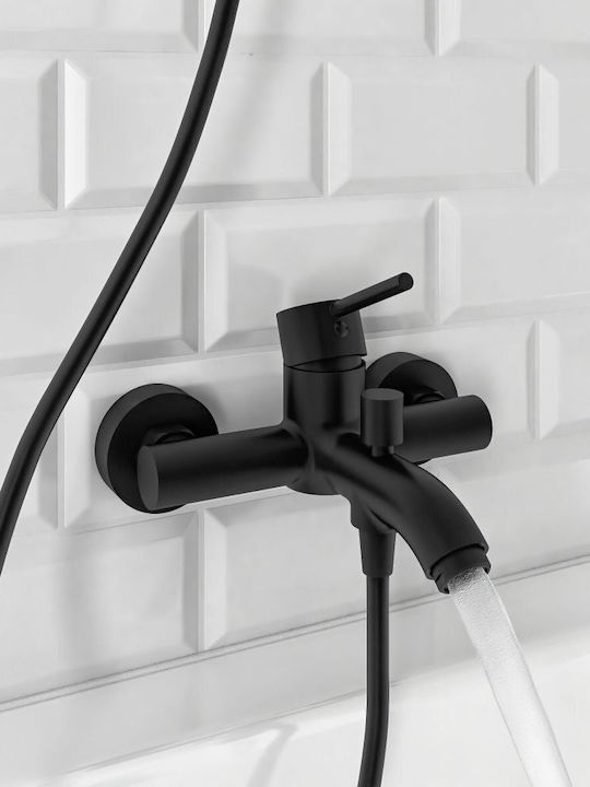 Sensea Mia Mischbatterie Für Badewanne Schwarz