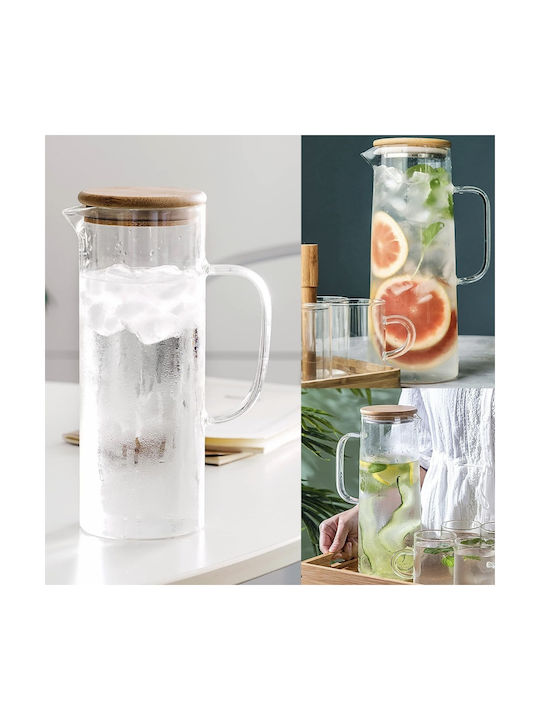 Κανάτα Σερβιρίσματος Γυάλινη 1500ml