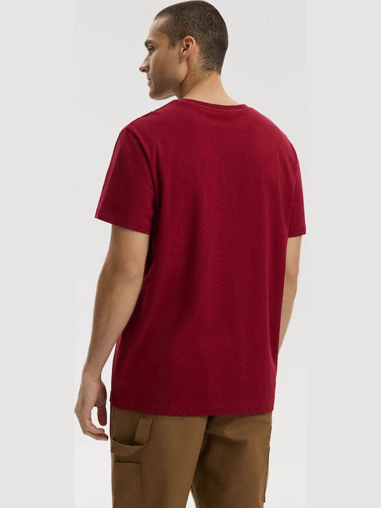 Basete S2 261 T-shirt Μπορντό