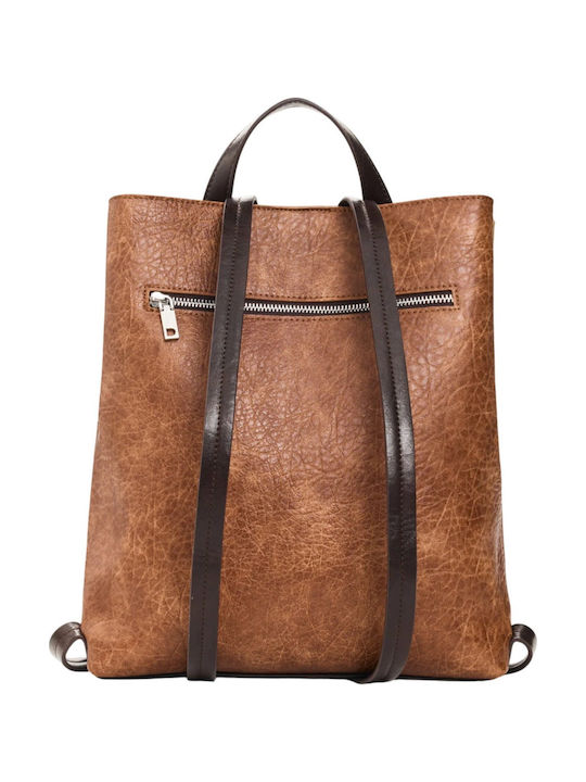Sumy Knitted Women's Brown Backpack