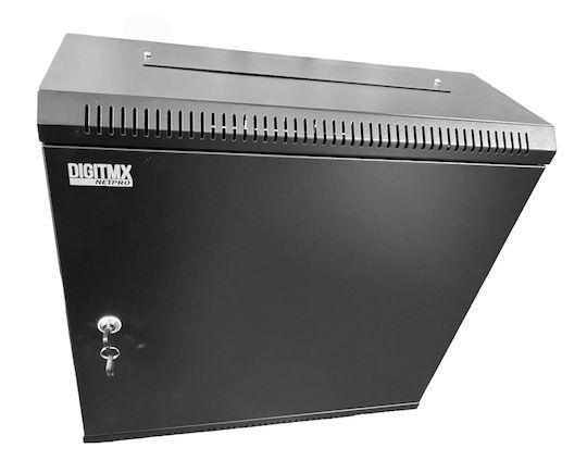 Netpro Επιτοίχια Καμπίνα Rack 54x20x54cm Γκρι SW-54254