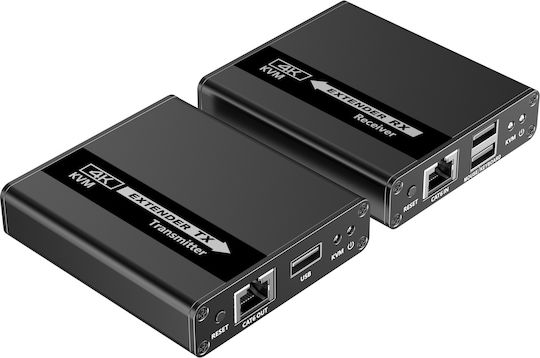 Lenkeng Kvm HDMI-Extender Über Ethernet 1080p 70m Loop Lkv223kvm