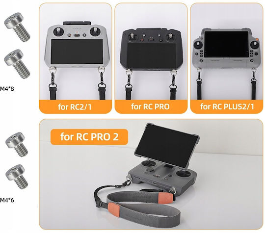 Straps Handle Neck Strap Mount Dji Rc 1 2 Pro 2 Plus 2 Remote Controller Gs014-h