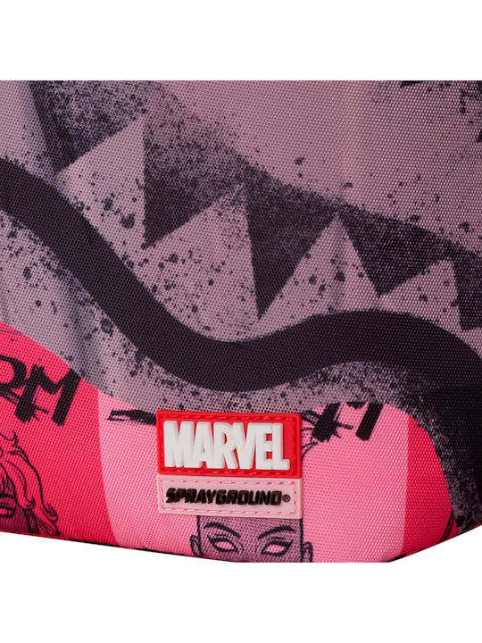 Sprayground Marvel Storm Wanted Posters Σχολική Τσάντα Πλάτης Γυμνασίου - Λυκείου MARVEL STORM WANTED POSTERS