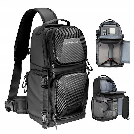 K&F Concept Wandrd Kamerataschen & -hüllen Rucksack Schwarz