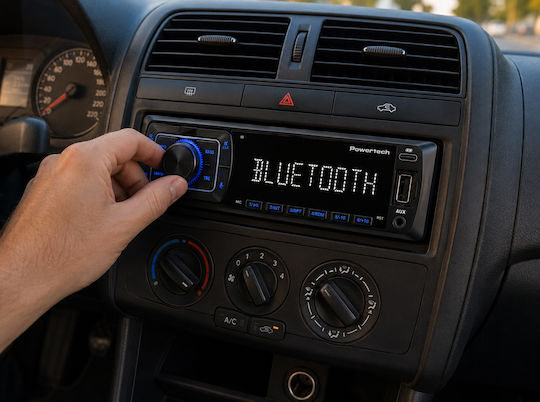 Powertech Auto-Audiosysteme 1 DIN Bluetooth USB AUX