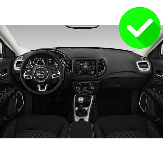 Carmedia Auto-Audiosystem für Jeep Compass 2016 mit Touchscreen 10" Bluetooth USB WiFi GPS Apple CarPlay Android Auto