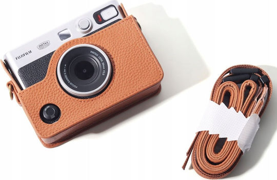 Loveinstant Shoulder Camera Bag Brown