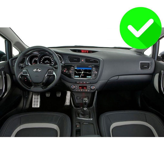 Carmedia Auto-Audiosystem für Kia Ceed 2012-2018 mit Touchscreen 9" Bluetooth USB WiFi GPS Apple CarPlay Android Auto