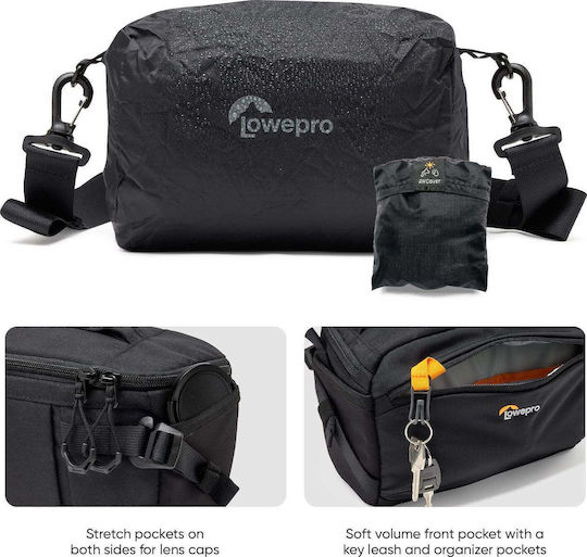 Lowepro Protactic Lite Slx Τσάντα Ώμου Φωτογραφικής Μηχανής Μαύρη