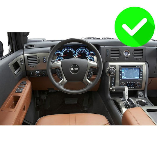 Carmedia Car Audio System Hummer H2 2008-2009 Bluetooth USB WiFi GPS Apple CarPlay Android Auto with 9" Touch Screen