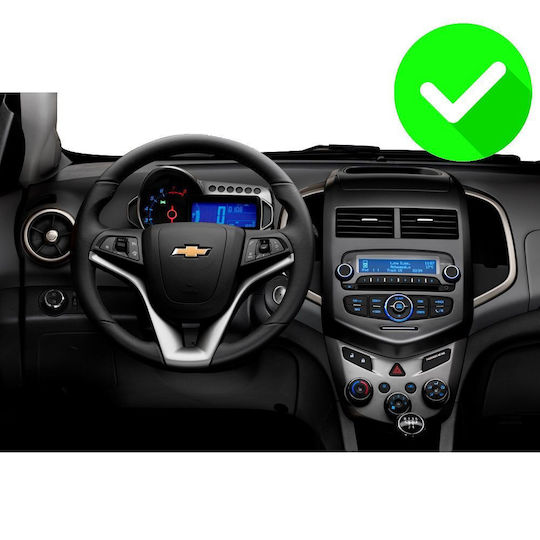 Carmedia Auto-Audiosystem Für Chevrolet Aveo 2011-2014 Mit Touchscreen 9" Bluetooth USB Eingebautes Wi-Fi GPS Apple CarPlay Android Auto
