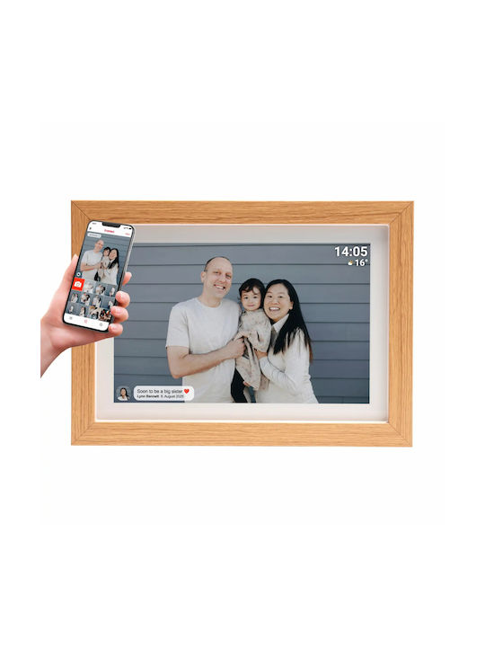 Denver Digital Photo Frame with Touch Screen 10.1" Resolution 1280x800 Beige PFF-1042LWMK3
