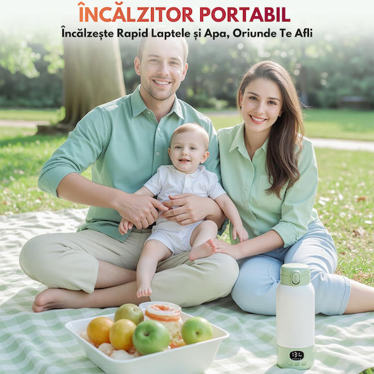 Qova Termos pentru lichide pentru bebeluși din oțel inoxidabil 500ml