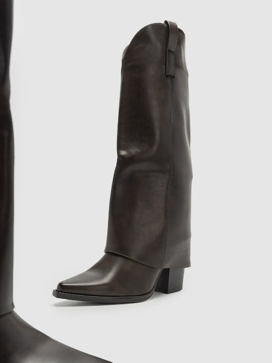 Damenstiefel Braun