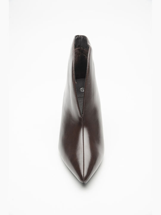 Damen Stiefeletten Braun