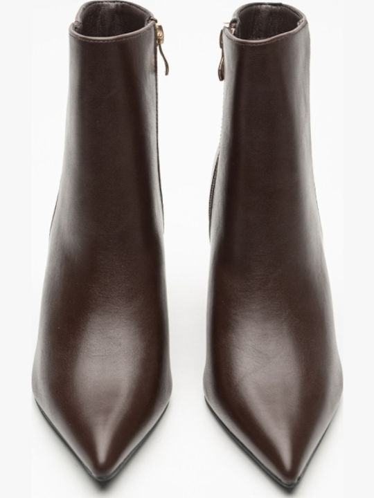 Damen Stiefeletten Braun
