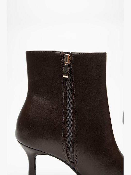 Damen Stiefeletten Braun