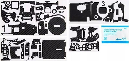 JJC Body Sticker Protective Camera Film Carbon Fiber Sony A7s III SS-A7S3CF