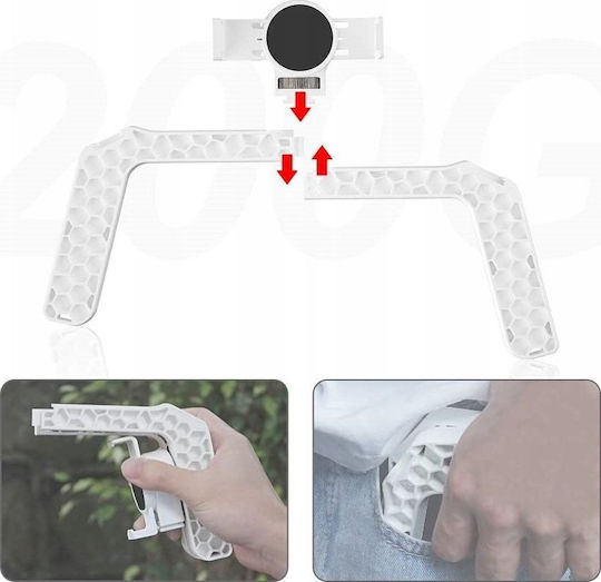 Lensgo Holder Grip Stabilizer Smartphone Phone 3x Foot Iso Lensgo L3 White