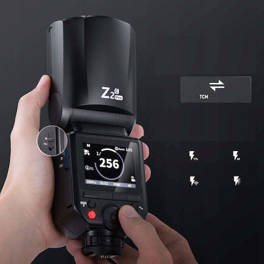 Neewer Ttl Студиен Флаш Кръгла Глава Hss 1/8000 76ws 3000mah Canon Neewer Z2pro-c 10105410eu