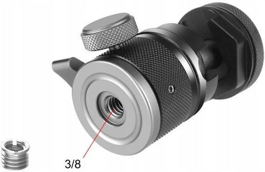 Puluz Κεφαλή Για Κάμερες 3d Σπείρωμα 1/4" 2x Iso Foot Έως 3kg