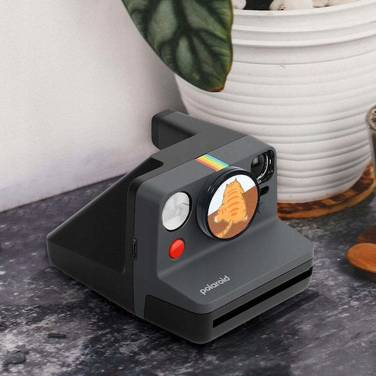 Loveinstant Decorative Sticker 3m Camera Cover Polaroid Now+ Black