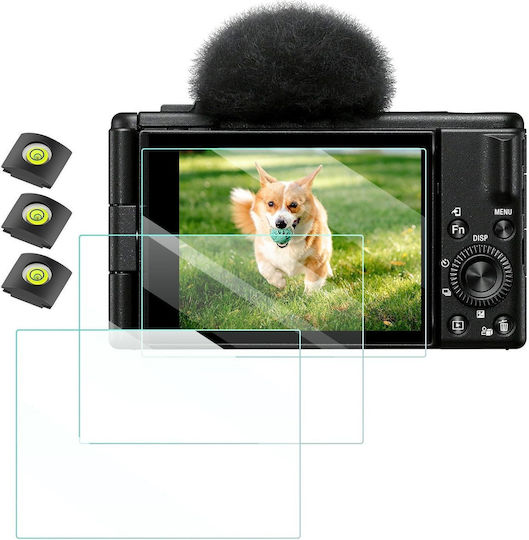 Kf 3x 9h Tempered Screen Protector Set Glass 9h Sony Zv-1 Zv-1 Ii Zv-e10 Concept Sku.2195