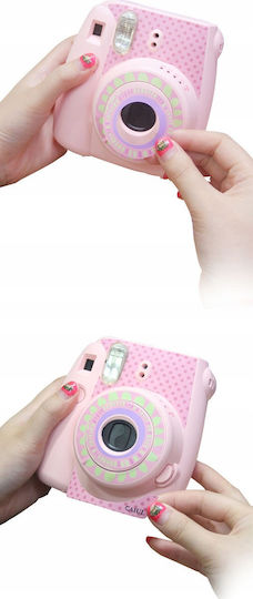Loveinstant Skin Leather Sticker Fujifilm Instax Mini 8 Black
