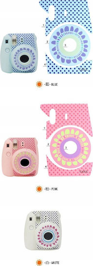Loveinstant Skin Leather Sticker Fujifilm Instax Mini 8 Black