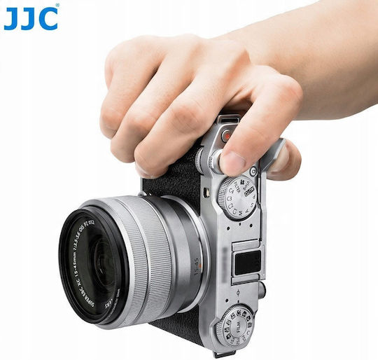 JJC Handle Base Thumb Grip Stabilizer Fuji Fujifilm X-M5 XM5 TA-XM5 Silver