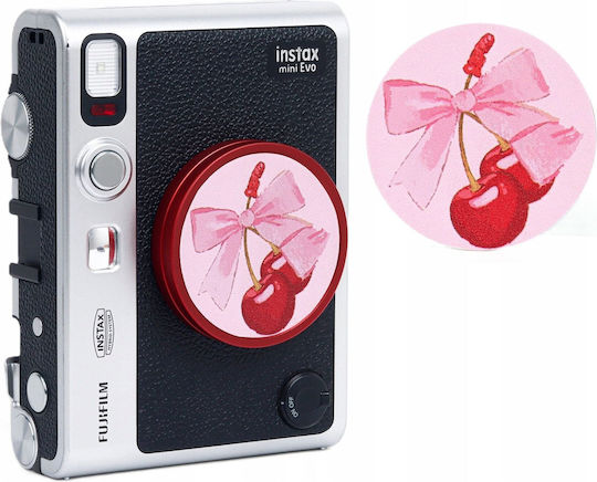 Loveinstant Decorative Sticker Cover for Fujifilm Instax Mini Evo Camera 3m Red Cherries