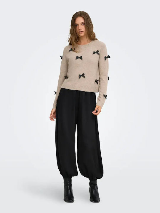Damen Pullover Beige