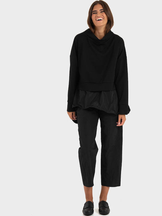 Damen Bluse Schwarz