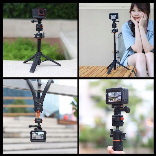 GoPro Action Cameras Mount for GoPro / SJCam / Xiaomi / DJI / Eken / Garmin / Yi / Insta360 / Lamax