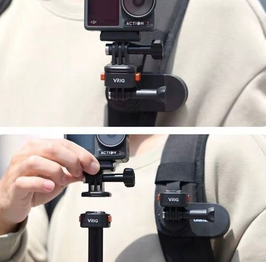 GoPro Action Cameras Mount for GoPro / SJCam / Xiaomi / DJI / Eken / Garmin / Yi / Insta360 / Lamax
