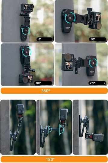 Sunnylife Action Cameras Support Base Mj950 Backpack Mount for GoPro / DJI / Xiaomi / SJCam