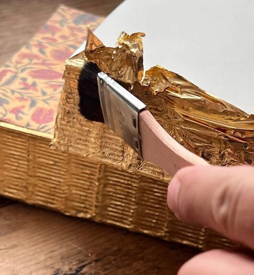 Libri Muti Notebook 160 Sheets Gold LIBRIMUTXS8