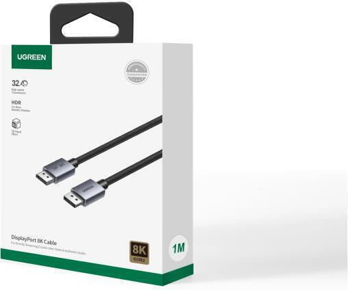 Ugreen 45039 DisplayPort-Kabel männlich - DisplayPort männlich 1,4 m Schwarz