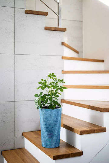Adoni Plastic Blue Flower Pot 22x36cm